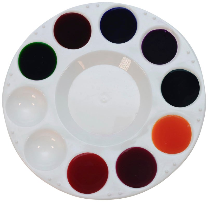 Sax Liquid Washable Watercolor Paint, 1/2 Pint, Assorted Colors, 8 Ounce (Pack of 8) - 1567858 - Image 3